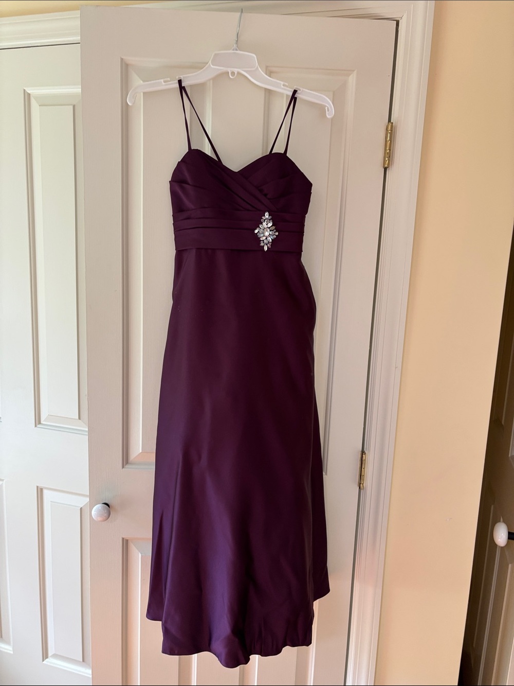 Alfred Angelo Deep Grape Evening Gown